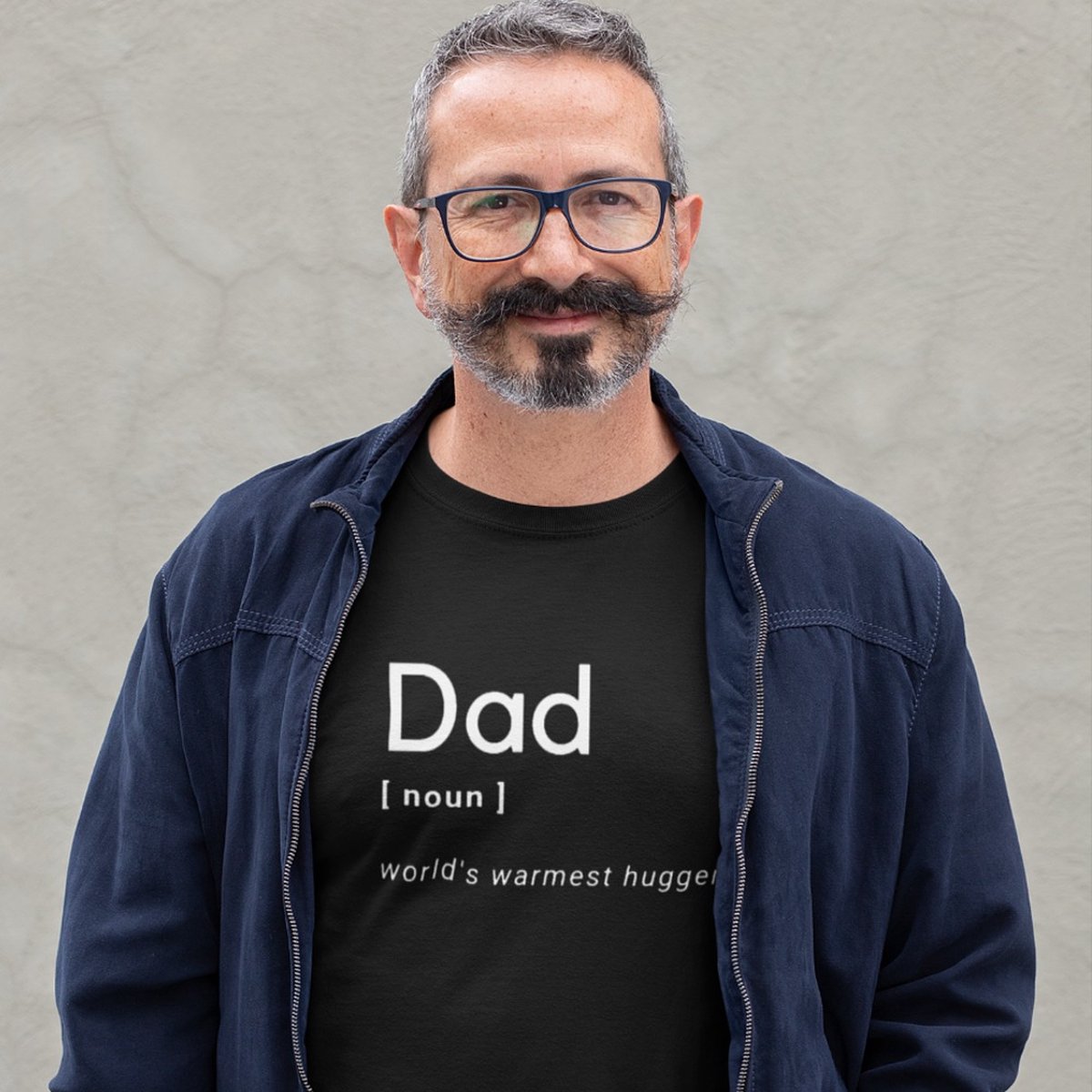 Vaderdag T-shirt Dad Noun | Kleur Zwart | Maat 3XL | Vaderdag Kados / Cadeautjes